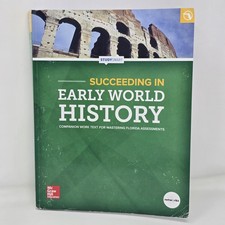 Succeeding in Early World History StudySmart Workbook McGraw Hill Softcover picture