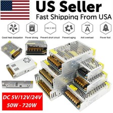 Switch Power Supply Transformer AC 110V To DC 5V 12V 24V Adapter For LED Strip picture