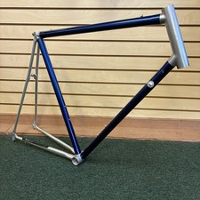Vintage Vitus 979 Dural Aluminum Road Frame - 59cm – Dark Blue - France – 126mm picture