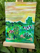 ACEO/ATC Original Acrylic Landscape Painting 