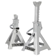 Strongway Aluminum Jack Stands, Pair, 12,000-Lb. Total Capacity, picture