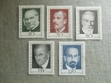 Liechtenstein, Scott# 447-451, MNH picture
