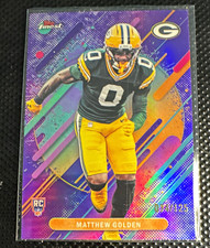 Topps 2025 Topps Finest Matthew Golden Packers RC Finest Performance #217 /125 picture