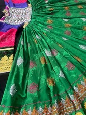 Afghan Green Wedding Bridal Kuchi Dress picture