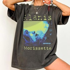 Alanis Morissette T-Shirt | Vintage 90s Retro Rock Tee | Classic Concert Merch picture
