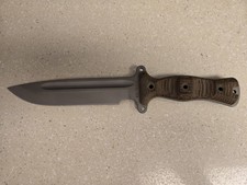 Busse Combat Team Gemini Ultra Light Brigade knife w/ David Brown mutant sheath picture