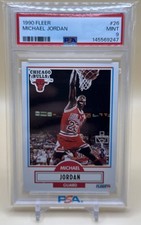 1990 Fleer Michael Jordan #26 PSA 9 🐐🚨 picture