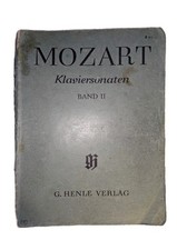 MOZART Klaviersonaten Band II URTEXT G HENLE VERLAG Piano Sheet Music Book  picture