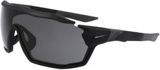 New Nike IU4706X 010 Matte Black & Grey SHOW X RUSH N Sunglasses with Grey Lens picture