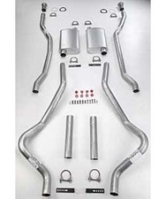 JEGS 30525 - Header-Back Dual Exhaust Kit for 1978-1988 GM G-Body [2-1/2 in.] picture