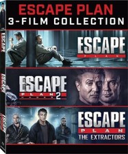 Escape Plan: 3-Film Collection (Blu-ray) W/ Slipcover NEW Sealed,  picture