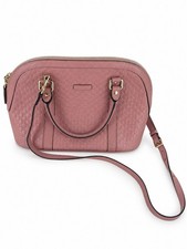 Gucci Microguccissima Mini Dome Satchel Pink Leather Crossbody Bag 449654 picture