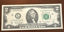 ✯UNCIRCULATED ** RARE Two Dollar Bills ✯ Save On Bulk Sequential * UNCIRCULATED picture