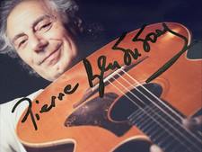 Pierre Bensusan Signed Autographed Photo French Jazz Folk DADGAD Acoustic Guitar picture