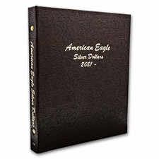 New Dansco Album 7182 For American Silver Eagles Coins 2021-2029 ASE Collection picture
