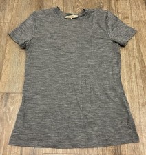 Icebreaker Women's Merino 150 Tech Lite III SS Tee Shirt Small Gray NEW picture