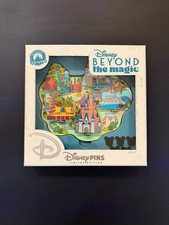 Disney D23 2026 Beyond the Magic Kingdom Park Map WDW Jumbo Pin LE 500 picture