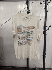 Vintage 1996 Texas Showdown Oilers vs Cowboys Paper thin T-Shirt Men’s true XL picture