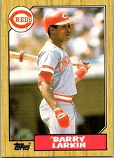 Barry Larkin - 1987 Topps - # 648 - ROOKIE - Reds picture