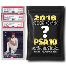 PSA 10 Graded 2018 MLB Rookie Card Mystery Box (Ohtani, Soto, Acuna & More) picture