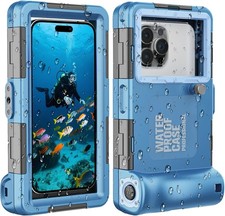 50ft/15m Waterproof Diving Underwater Case for iPhone 14/13/12 Samsung S22/S21 picture