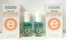 2 pk ESSIE ALL IN ONE 3-WAY GLAZE 0.46 fl oz Base + Top Coat + Helps Strengthen picture
