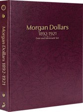Whitman Prestige™ Coin Album - Morgan Dollars: 1892-1921 Date and Mintmark Set picture