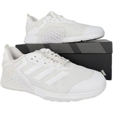 Adidas Dropset 3 Trainer Shoes White US Mens Size 12.5 NEW WITH BOX picture