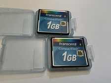 2pcs 1gb Transcend speed 80X compactflash memory  cards for Canon,Kodak,Nikon picture