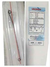 Silicone Double J Stent  Black Silicon  6Fr 26cm  With Pusher Urology Pack of 5 picture