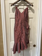 Keepsake Polka Dot Ruffle Dress Small picture