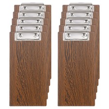 Check Presenters for Restaurants, 30Pcs Mini Clipboard Wood Check Holder, Brown picture