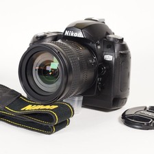 NIKON D70s DSLR CAMERA W/NIKKOR 18-70mm Lens Charger Battery 15342 clicks *read picture