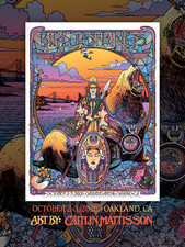 Billy Strings Oakland October 2-3 2026 Concert Poster picture