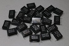 25pc Panasonic ECQ-U2A224BA5 0.22uF 250VAC X2 Safety Film Radial Capacitors NOS picture