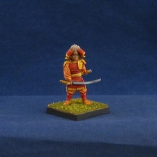 Painted Shiba Katsuda, Phoenix Clan Wars AEG (1998), 28mm Metal Miniature picture