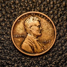 1916-P Lincoln Wheat Cent ~ FINE (F / FN) Condition ~ COMBINED SHIPPING picture
