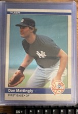 1984 Fleer - Don Mattingly #131 (RC) picture