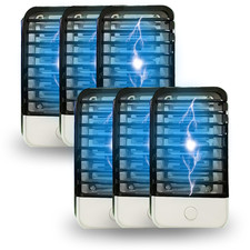 Plug in Bug Zapper Indoor Mosquito Killer, Electronic Mosquito Zappers Gnat 6PC picture