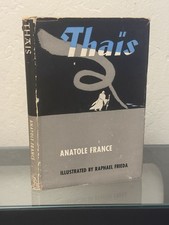 Thais by Anatole France 1931 Hardcover / DJ picture
