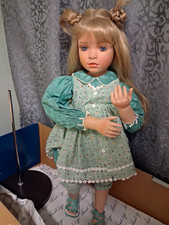 MasterPiece Gallery  34in Porcelain Doll Pamela Erff 2003 Signed Ltd Ed picture