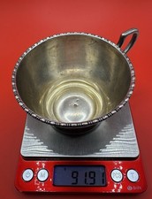 Vintage USSR 875 Silver Gilt Cup Tallinn Jewelry Factory 1958 TF8 91.9g picture