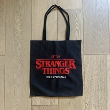 Netflix Stranger Things The Experience Black Tote Bag TV Memorabilia picture