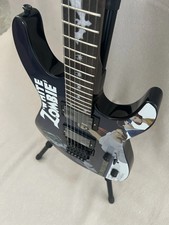Kirk Hammett White Zombie Pattern Electric Guitar Black Hardware FR Bridge picture