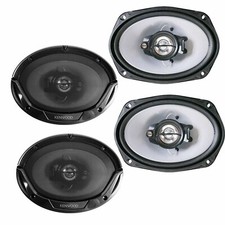 2 Pairs Kenwood KFC-6965S 6x9