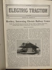 Electric Traction January- December 1917 Volume XIII Bound Magazines picture