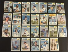 1977 Topps CHICAGO CUBS TEAM Set BRUCE SUTTER Rick REUSCHEL Manny Trillo Madlock picture