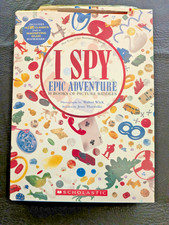 I Spy Epic Adventure 10 Book Box Set Paperbacks + Magnifying Glass Scholastic picture