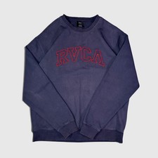 RVCA Hastings Crewneck Sweatshirt - Men's - M - Navy picture