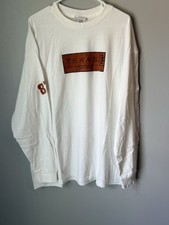 Vintage Texas Longhorns White Long Sleeve T-Shirt Men’s Size XL Fast Ship picture